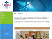 Tablet Screenshot of anpa-usa.org